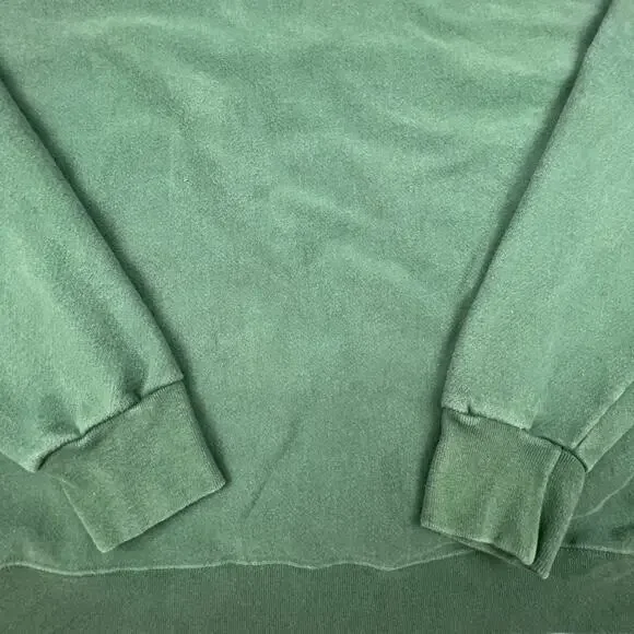 Champion Reverse Weave Crewneck Sweatshirt Green 3XL Oversized Fit - Picture 5 of 9